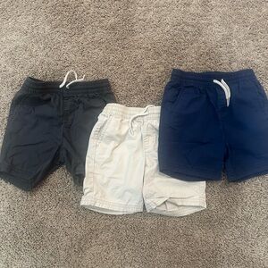 Old Navy Kids Shorts Trio - Grey, Khaki,and Blue